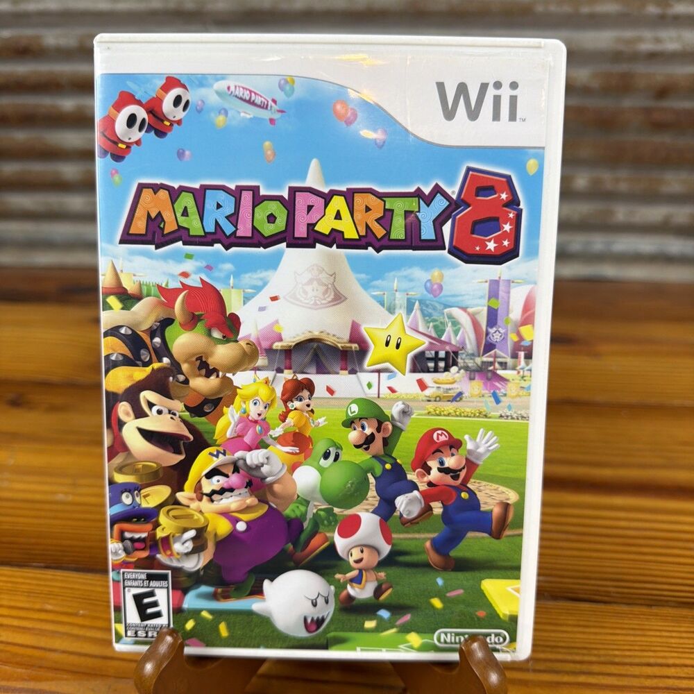 🔴Mario Party 8 (Wii, 2007) Complete Tested MINTY!!